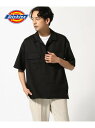 【SALE/30%OFF】Dickies DICKIES/(U)DK WORK SHIRT ハンドサイン トップス シャツ・ブラウス ブラウン ブルー グリーン カーキグリーン ブラック ホワイト【RBA_E】【送料無料】