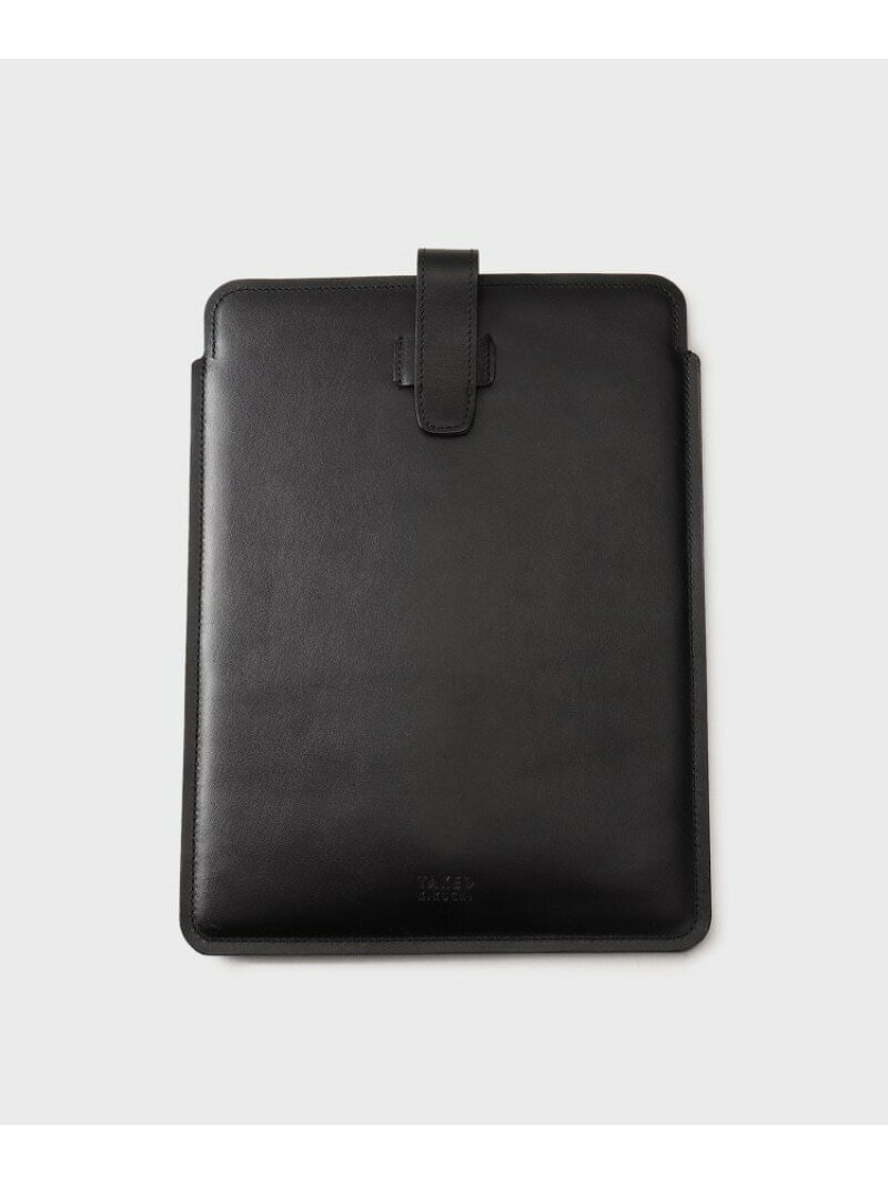 【SALE／10%OFF】TAKEO KIKUCHI 【MADE IN JAPAN】レザータブレットケース タケオキクチ 福袋・ギフト・その他 その他 ブラック グリーン ブラウン【RBA_E】【送料無料】