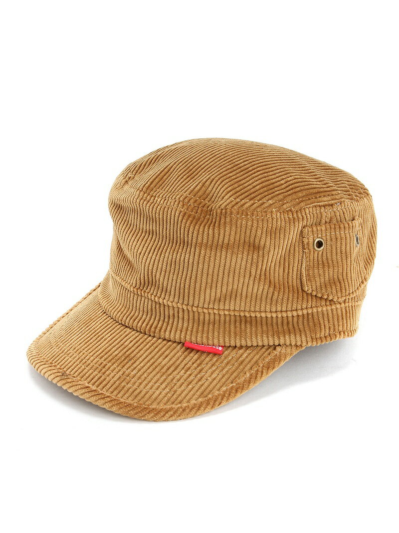 【SALE／50%OFF】ROUND HOUSE ROUND HOUSE/(U)RH CORDUROY SIDE POCKET WORK CAP ゴースローキャラバン 帽子 キャップ ベージュ カーキ ブラック【RBA_E】