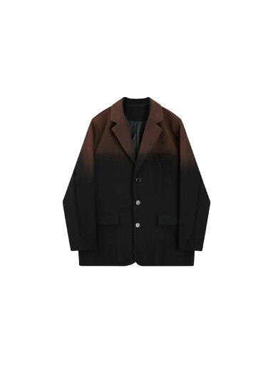U:UME Relaxed Gradienti Jacket ユーム ジャケット・アウター テーラードジャケット・ブレザー ブラウン【送料無料】 U:UME Relaxed Gradienti Jacket ユーム ジャケット・アウター テーラードジャケット・ブレザー ブラウン【送料無料】