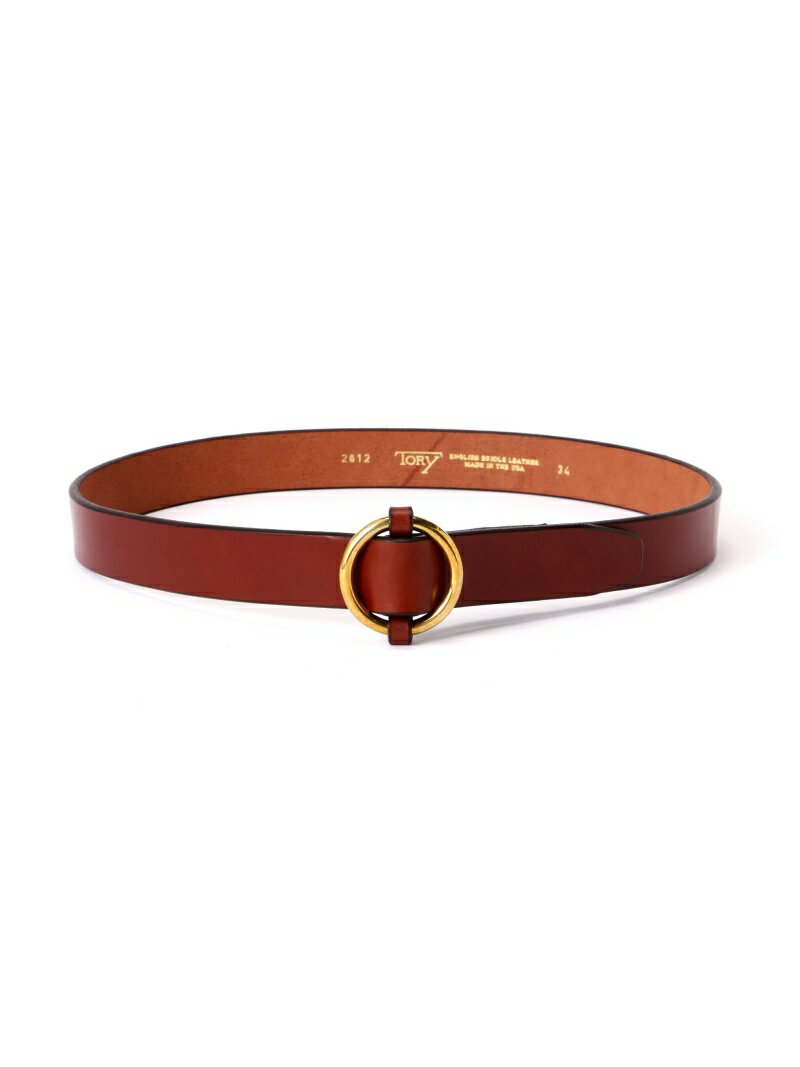 B'2nd Strap Belts with Ring Buckle リングバックルベルト ビーセカンド ファッション雑貨 ベルト ブラウン【送料無料】