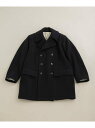 【SALE／60%OFF】NANO universe WOOL MOSSER PEA COAT