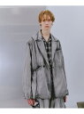 【SALE/16%OFF】HARE コットンフェードジャケット ハレ トップス その他のトップス カーキグリーン ブラック グレー【RBA_E】【送料無料】