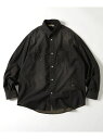 【SALE/50%OFF】FREAK'S STORE Relax Fit リラックスフィット オーバーダイ加工 レギュラーカラー デニムシャツ 【限定展開】 2...