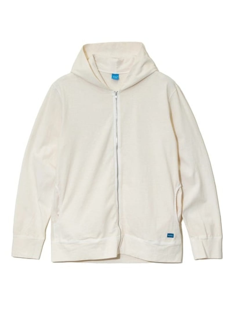 Good On GOOD ON/グッドオン ZIP TEE PARKER (MENS) ゴースローキャラバン トップス カットソー・Tシャツ ブラック ブルー ベージュ【送料無料】