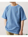 417 EDIFICE 【LACOSTE / ラコステ】 別注ラッセル Tシャツ フォーワンセブン エディフィス カットソー Tシャツ ブラック ホワイト グリーン【送料無料】