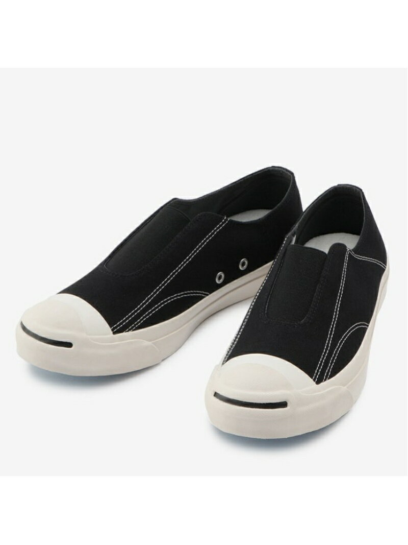 CONVERSE 【CONVERSE 公式】JACK PURCELL CENTERGORE SLIP-ON RH /【コンバース 公式】ジャックパーセル センターゴア スリップオン RH コンバース シューズ スニーカー/スリッポン ブラック ベージュ【送料無料】