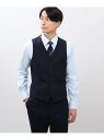 【SALE／50%OFF】TAKEO KIKUCHI 【Made in JAPAN】絣りストライプ ベスト タケオキクチ パンツ その他のパンツ ネイビー ブラック【RBA_E】【送料無料】