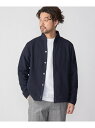 【SALE/45%OFF】SHIPS MEN SHIPS: NEW ラッチパイル スタンド カーディガン シップス トップス カーディガン ブルー ネイビー グ...