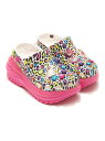 CROCS crocs Lisa Frank(TM) Mega Crush Clog Pink 23FW-I アトモスピンク シューズ・靴 サンダル【送料無料】