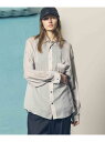 【SALE/20%OFF】MAISON SPECIAL Prime-Over Cellrose Chiffon Regular Collar Shirt メゾンスペシャル トップス カットソー・Tシャツ ピンク ブラック【RBA_E】【送料無料】