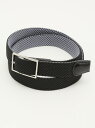 【SALE/20%OFF】TAKA-Q リバーシブル メッシュベルト タカキュー ファッション雑貨 ベルト ブラック ネイビー【RBA_E】