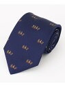 J.PRESS 【JOKE TIE COLLECTION】四猿 ネクタイ ジェイプレス スーツ・フォーマル ネクタイ・蝶ネクタイ ブルー【送料無料】