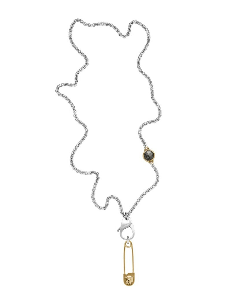DIESEL ディーゼル アクセサリー メンズ ネックレス シルバー DX1304710 ウォッチステーションインターナショナル アクセサリー・腕時計 ネックレス シルバー【送料無料】のサムネイル