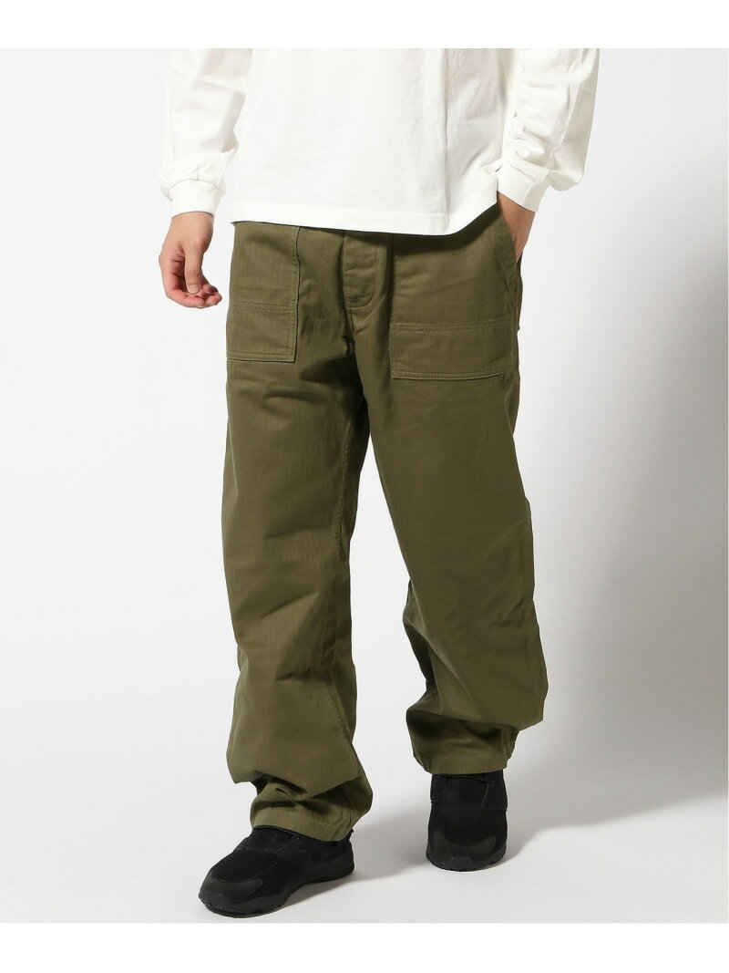 Nudie Jeans Nudie Jeans/(M)Tuff Tony Fatigue Pants ヒーローインターナショナル マーケット プレイス パンツ その他のパンツ カーキグリーン【送料無料】