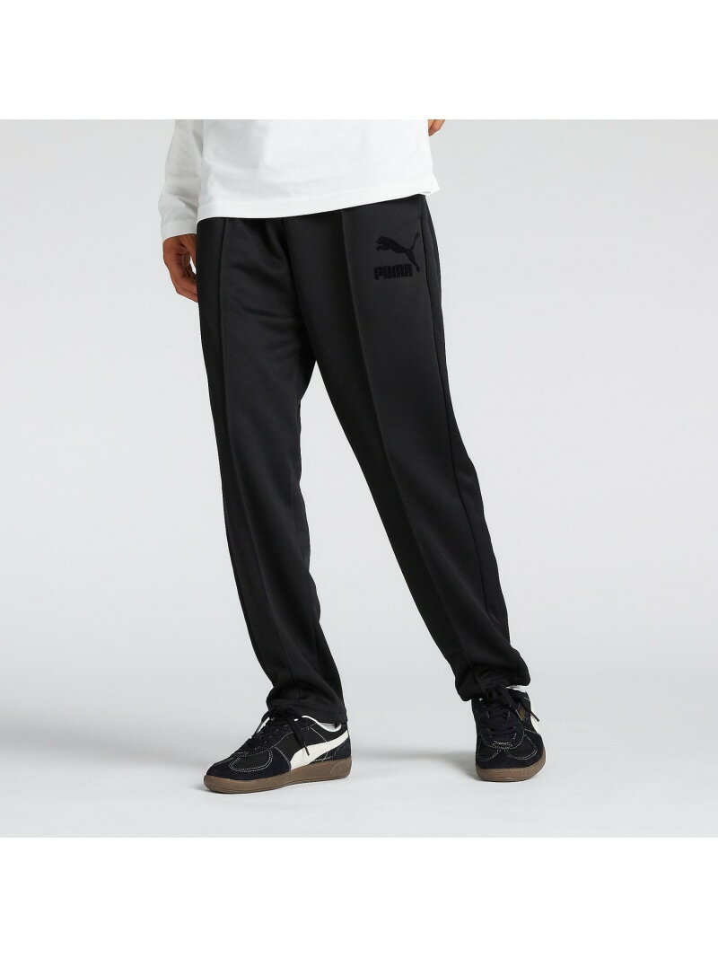 【SALE／30%OFF】PUMA ユニセックス T7 トラックパンツ レギュラー プーマ パンツ ジャージ・スウェットパンツ ブラック【RBA_E】【送料無料】