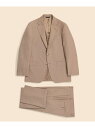 BROOKS BROTHERS ポリエステル/ウール ポプリン 段返り3釦サックスーツ Traditional Made in USA ブルックス ブラザーズ ...