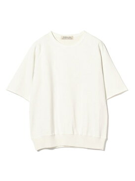 BEAMS MEN REMI RELIEF * BEAMS PLUS / 別注 ショートスリーブ スウェット カットオフ ビームス メン カットソー スウェット ホワイト ピンク グリーン ネイビー【送料無料】
