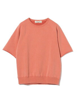BEAMS MEN REMI RELIEF * BEAMS PLUS / 別注 ショートスリーブ スウェット カットオフ ビームス メン カットソー スウェット ホワイト ピンク グリーン ネイビー【送料無料】