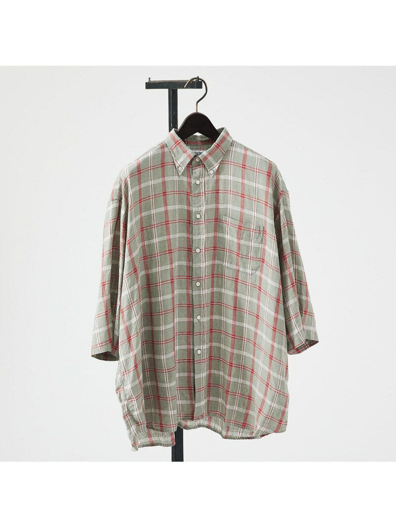 【SALE/20%OFF】ABAHOUSE LASTWORD 【別注】Individualized shirts / ボタンダウン半袖シャツ アバハウス トップ...