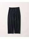 JOURNAL STANDARD 《予約》【FOLL/フォル】wool cashmere stripe everyday trouser ジャーナル スタンダード パンツ スラックス・ドレスパンツ ネイビー グレー【先行予約】*【送料無料】