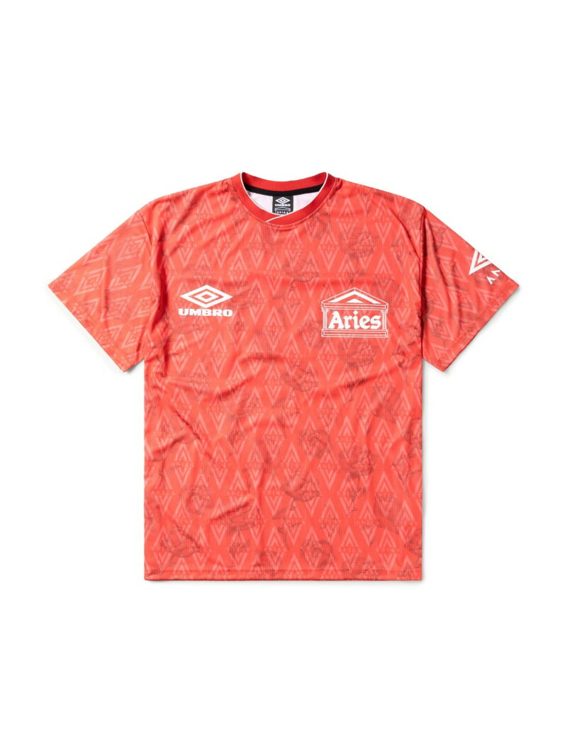 【SALE／60%OFF】bonjour records ARIES/アリーズ UMBRO Red Roses SS Football Jersey ボンジュールレ..