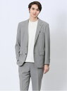 m.f.editorial 軽量メッシュ スリムフィット 2ボタンジャケット 千鳥(セットアップ可能) 【25SS】 メンズ セットアップ ジャケット ビジネス...