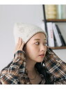 【SALE/30%OFF】RACAL Mohair Damage Layered Knit Cap 24AW フリークスストア 帽子 ニット帽・ビーニー ベージ...