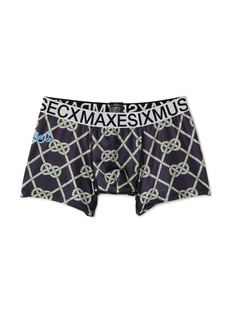 B'2nd maxsix(マックスシックス)MX-U-071 / アンダーウェア / ボクサーパンツ ビーセカンド インナー・ルームウェア その他のインナー・ルームウェア ブラック【送料無料】