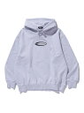 XLARGE OVAL LOGO PULLOVER HOODED SWEATSHIRT エクストララージ トップス パーカー・フーディー グレー ネイビー ブラック【送料無料】