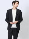 m.f.editorial 軽量メッシュ レギュラーフィット 2ボタンジャケット チェック紺(セットアップ可能) 【25SS】 メンズ セットアップ ジャケット...