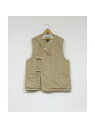 Nigel Cabourn MAN / R.F.C.ベスト - ヘンプキャンバス ナイジェル・ケーボン トップス その他のトップス グレー カーキグリーン【送料...