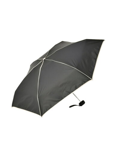 Francfranc 遮光 コンパクト パイピング 折りたたみ傘 47cm ブラック(晴雨兼用) フランフラン ファッション雑貨 折りたたみ傘 ブラック Francfranc 遮光 コンパクト パイピング 折りたたみ傘 47cm ブラック(晴雨兼用) フランフラン ファッション雑貨 折りたたみ傘 ブラック