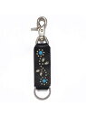TMT INDIGO LEATHER STADS KEY CHAIN ティーエムティー ファッション雑貨 チャーム・キーチェーン【送料無料】