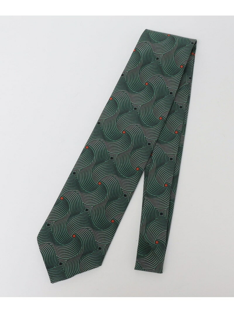 【SALE/40%OFF】SHIPS MEN 【SHIPS別注】Stefano cau: スワール柄 プリント ネクタイ シップス スーツ・フォーマル ネクタイ・蝶ネクタイ ネイビー ブルー【RBA_E】【送料無料】