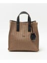UNITED ARROWS <hALON> ライト メッシュ ミニトートバッグ ユナイテッドアローズ バッグ トートバッグ ブラウン ベージュ【送料無料】