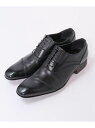 【SALE/55%OFF】CROWDED CLOSET 機能性コンフォート 内羽ビジネスシューズ メンズ ビギ シューズ・靴 レースアップ・ドレスシューズ ブラ...