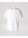B.C STOCK 【速乾/UVカット】ファンクションドレスTシャツ ベーセーストック トップス カットソー・Tシャツ ホワイト ブラック(4)