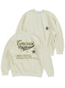 【SALE/40%OFF】CONVERSE TOKYO PIGMENT DYE CONSTELLATION SWEAT コンバーストウキョウ トップス スウェット・トレーナー ブラック イエロー ホワイト【RBA_E】【送料無料】