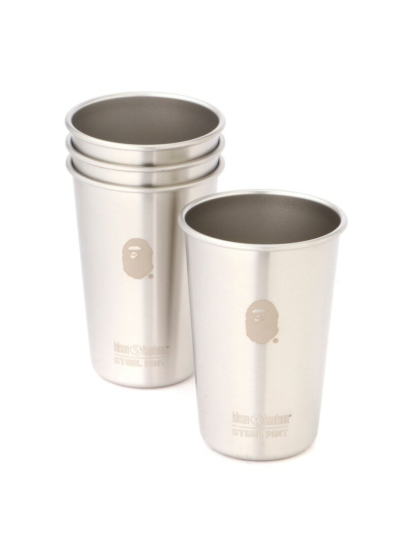 A BATHING APE KLEAN KANTEEN PINT CUP 16OZ SET ア ベイシング エイプ 食器・調理器具・キッチン用品 グラス・マグカ...