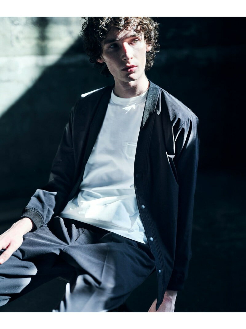 COMME CA MEN 【COMME CA MEN BLACK】4WAYテック カーディガン コムサメン トップス カーディガン ブラ..