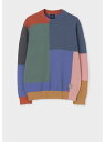 PS Paul Smith マルチカラーブロック クルーネックニット ポール・スミス トップス ニット【送料無料】