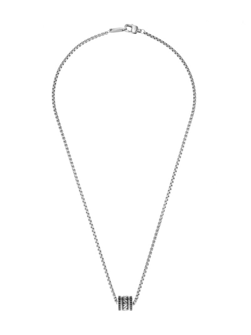 エンポリオ・アルマーニ 腕時計（メンズ） EMPORIO ARMANI EMPORIO ARMANI/(M)ESSENTIAL NECKLACE EGS2977040 ウォッチステーションインターナショナル アクセサリー・腕時計 ネックレス シルバー【送料無料】