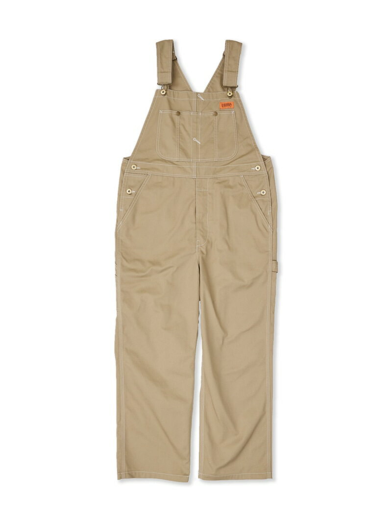 【SALE／10%OFF】UNIVERSAL OVERALL OVERALL_MENS ユニバーサルオーバーオール オールインワン・オーバーオール オーバーオール・サロペット ブラック ベージュ【RBA_E】【送料無料】