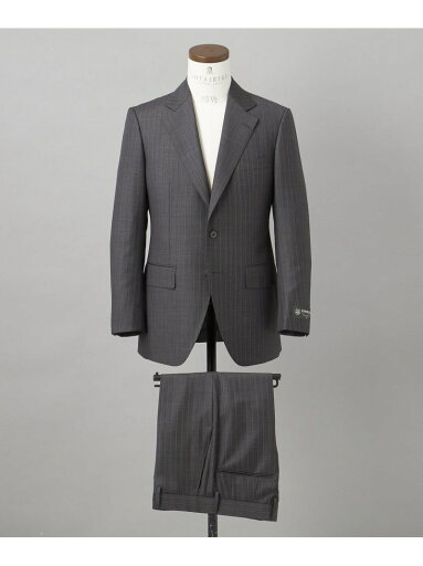 GOTAIRIKU 【DORMEUIL】AMADEUS365 スーツ(グレーストライプ) ゴタイリク スーツ・フォーマル セットアップスーツ グレー【送料無料】 GOTAIRIKU 【DORMEUIL】AMADEUS365 スーツ(グレーストライプ) ゴタイリク スーツ・フォーマル セットアップスーツ グレー【送料無料】