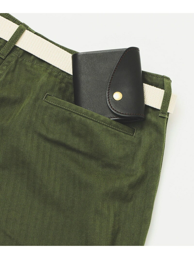 BEAMS PLUS ARTS & CRAFTS / ELBAMATT TRIFOLD WALLET ギフト ビームス メン 財布・ポーチ・ケース 財布 ブラック ブラウン【送料無料】