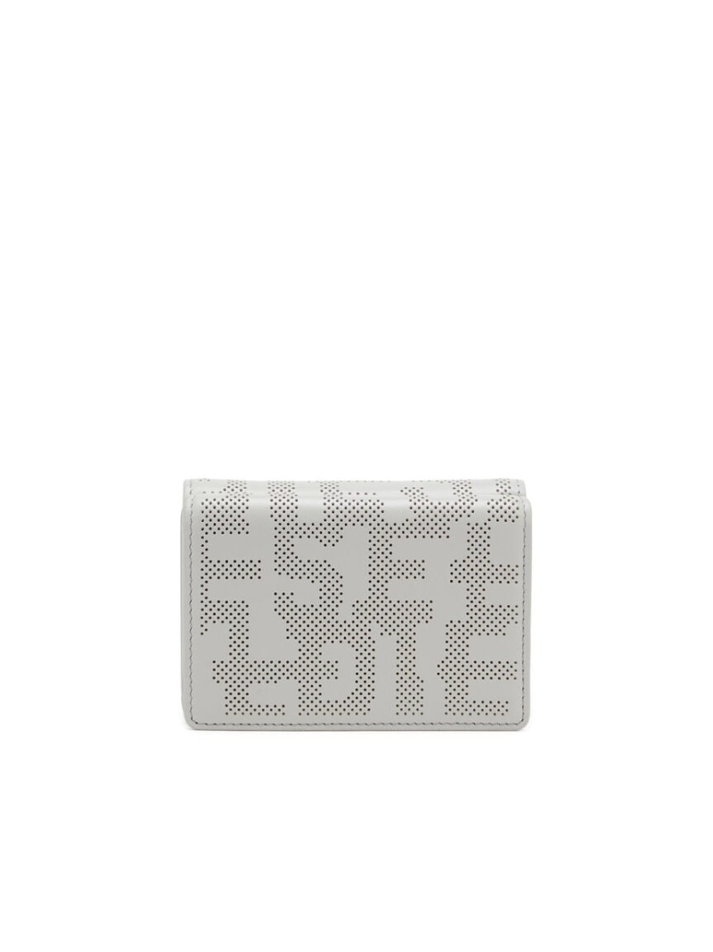 ディーゼル DIESEL ユニセックス 三つ折りウォレット TRI-FOLD COIN S ディーゼル 財布・ポーチ・ケース 財布 グレー【送料無料】