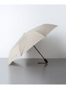 UNITED ARROWS <MACKINTOSH> SOLID AYR FOLDING UMBRELLA/折たたみ傘 ユナイテッドアローズ ファッション雑貨 折りたたみ傘 ベージュ ブラック【送料無料】