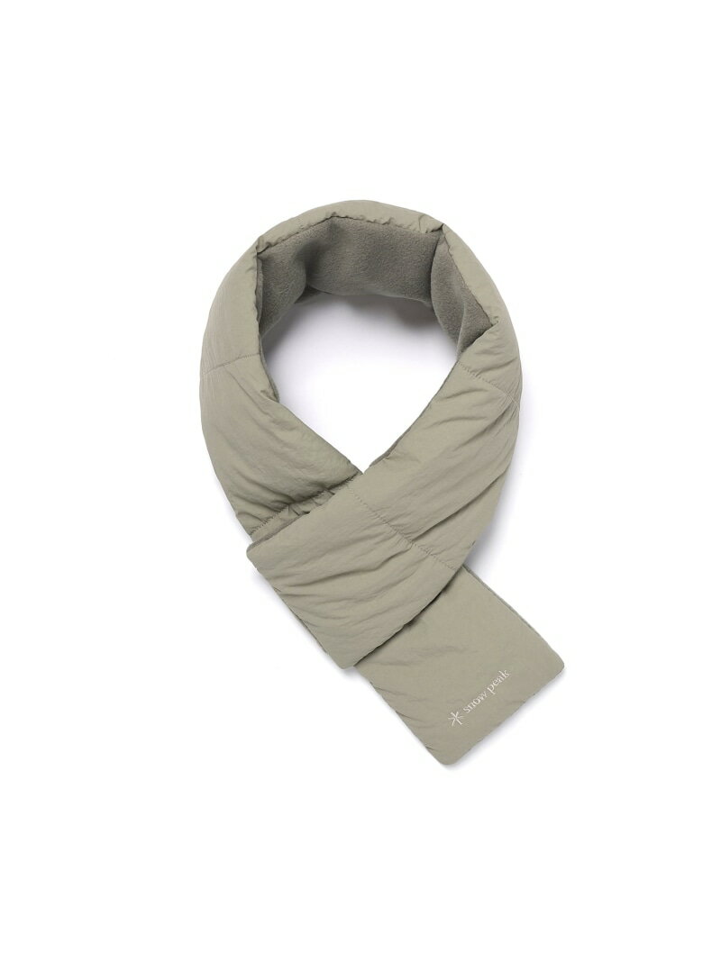 Snow Peak Land Lightweight Padded Muffler スノーピーク ファッション雑貨 マフラー・ストール・ネッ..