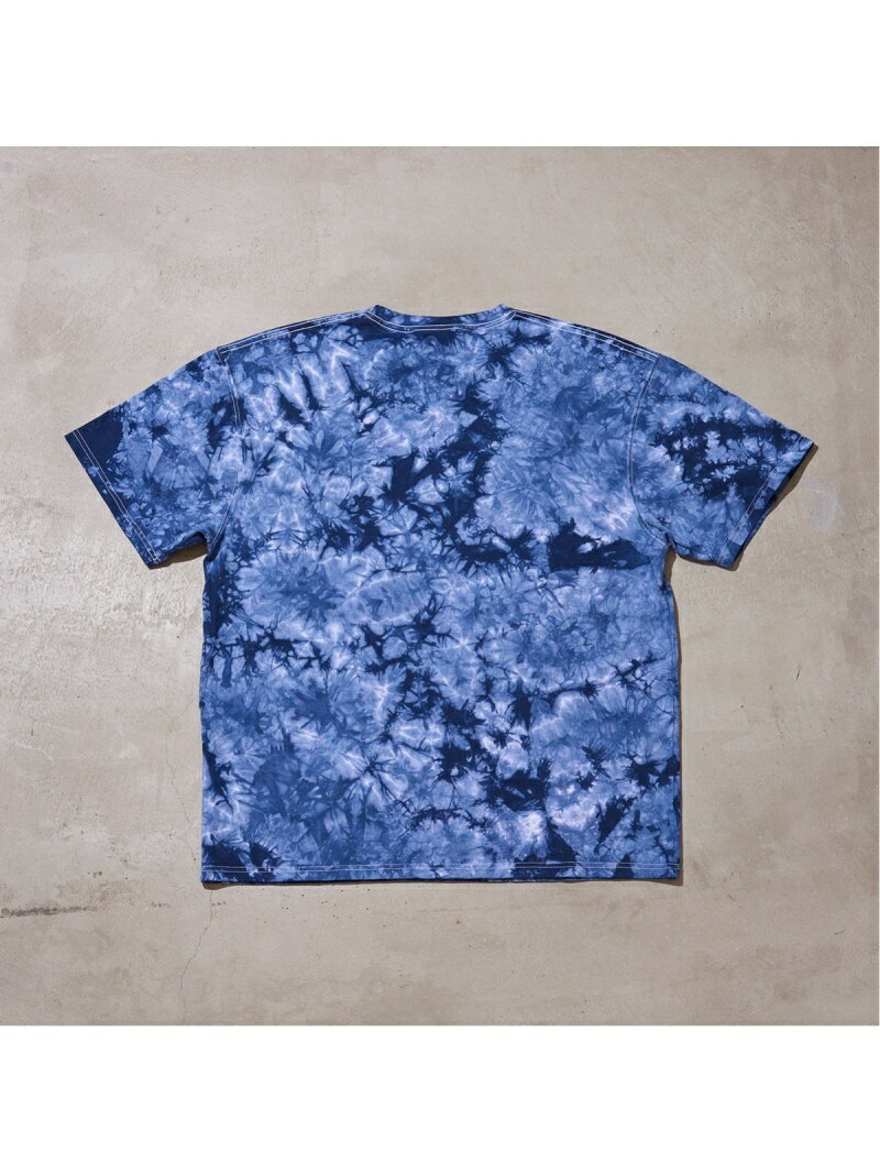 VALENCIANO BY KELME VALENCIANO by KELME TYE-DYE T-SHIRT アトモスピンク カットソー Tシャツ ネイビー【送料無料】